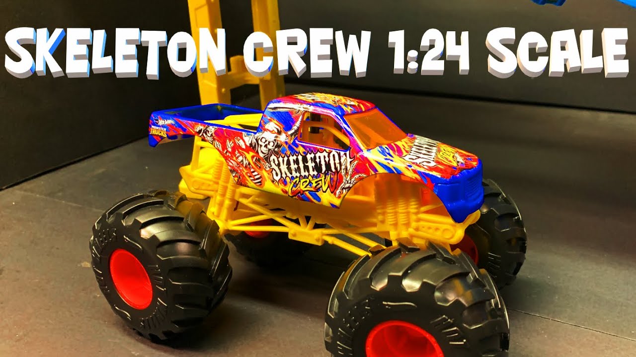 Skeleton Crew - 1:24 Scale - Hot Wheels Monster Trucks Oversized!