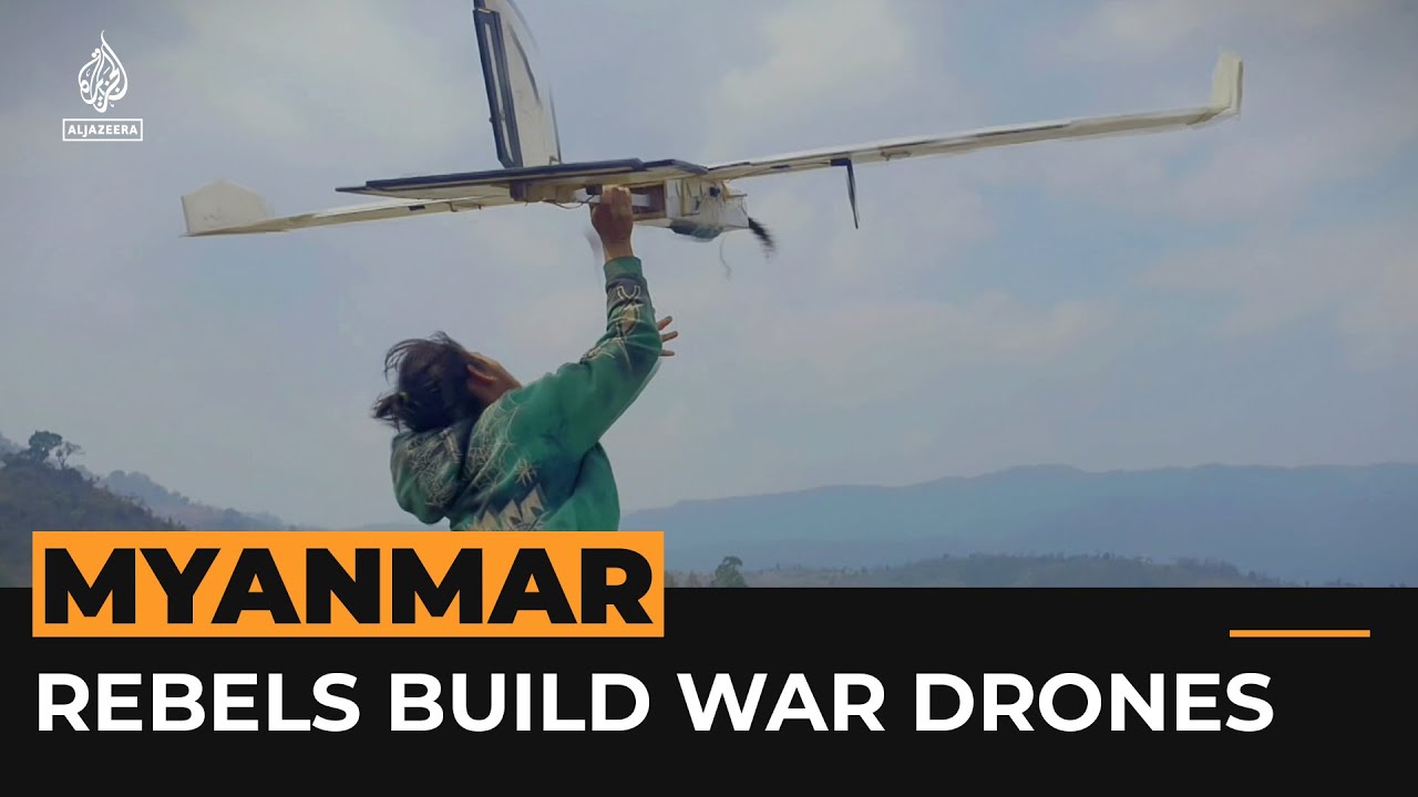 Watch how Myanmar’s rebels are building mini-bomber drones | Al Jazeera Newsfeed