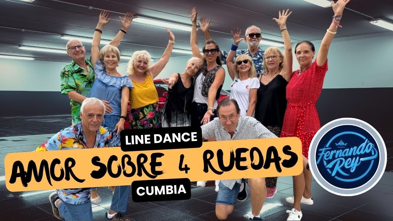 Amor sobre 4 ruedas ( Cumbia ) Baile en Linea ★ Line Dance ★ Ballo di Gruppo ★ Choreo