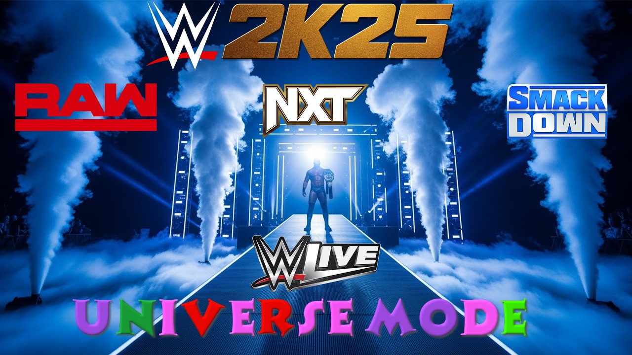 WWE 2K25 Universe Mode - Full Shows #shorts