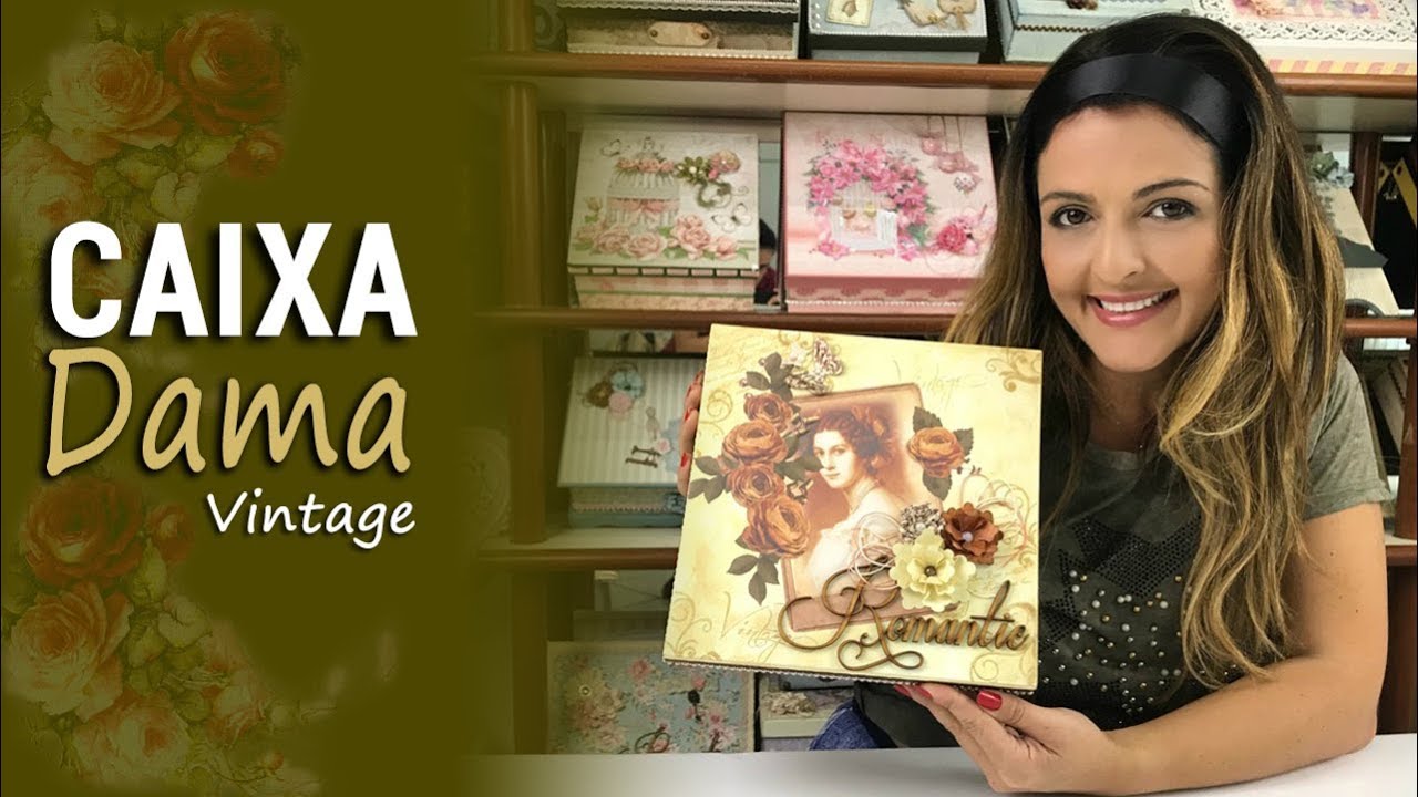 Caixa Dama Vintage I Marisa Magalhães