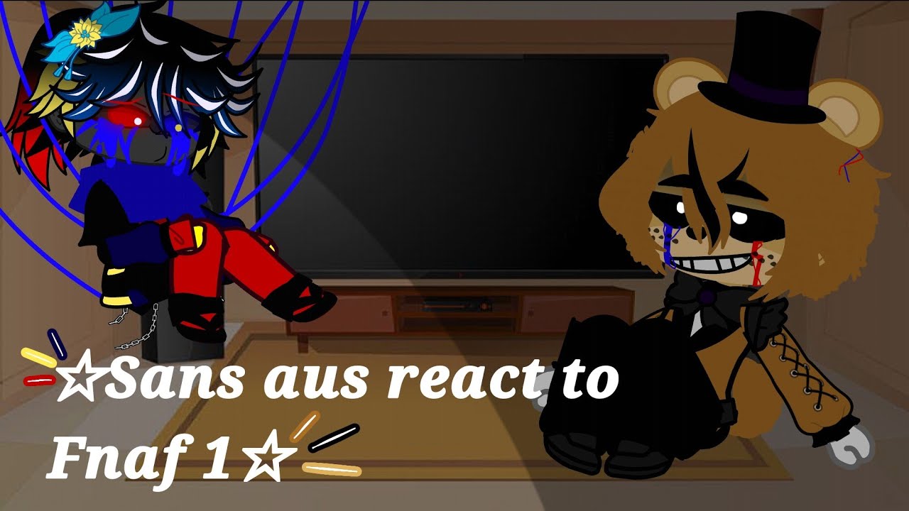 ☆Sans aus react to Fnaf 1☆ || Original concept?? || links to songs in desc ||
