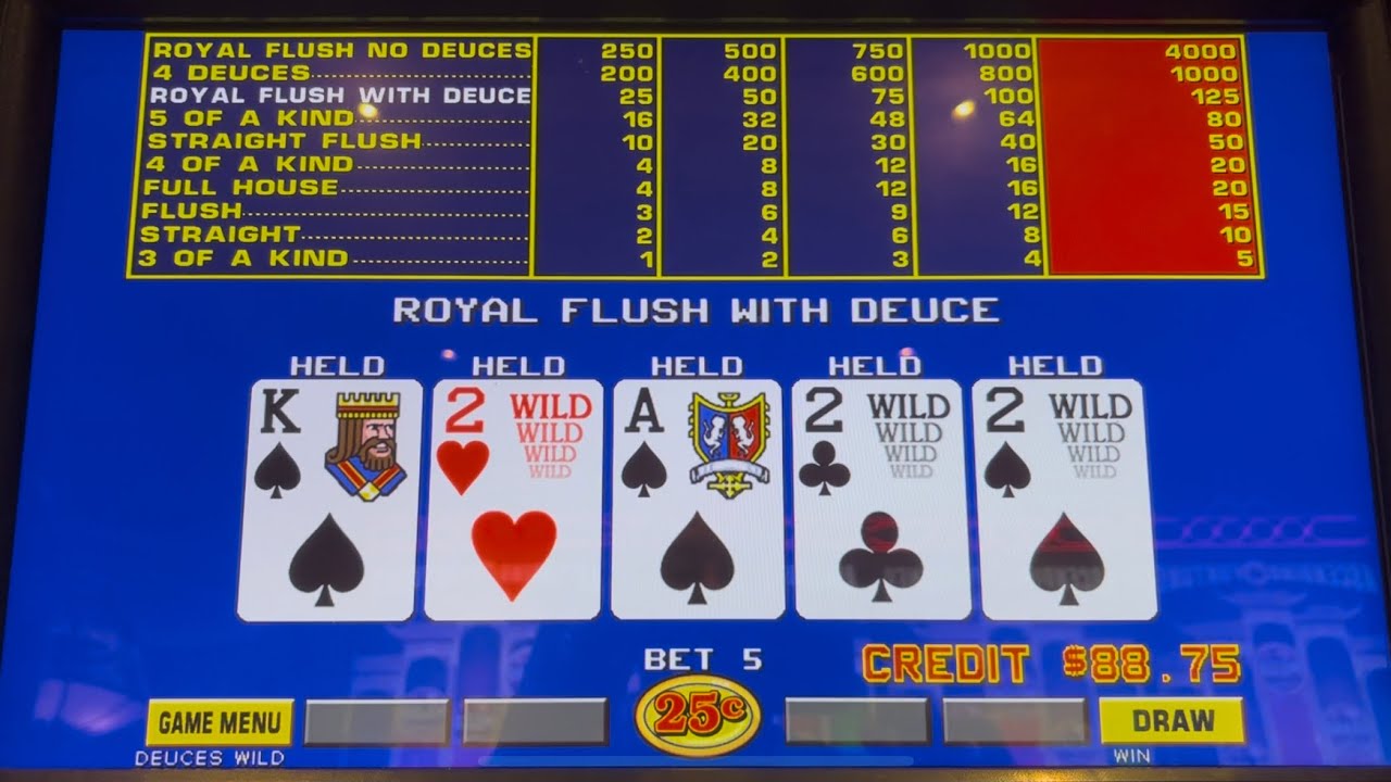 Idiots Guide to Deuces Wild 
