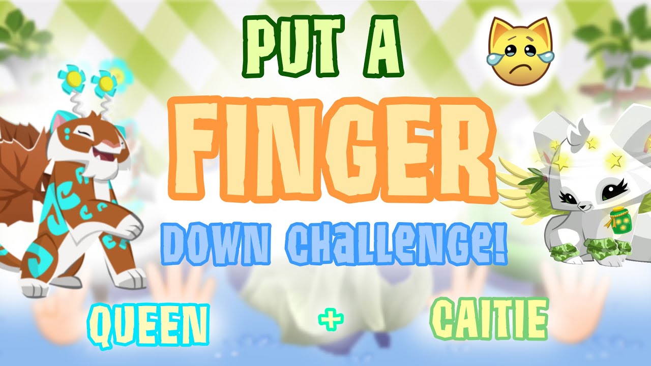 PUT A FINGER DOWN ANIMAL JAM VERSION! QUEEN AND CAITIECAT21 COLLAB