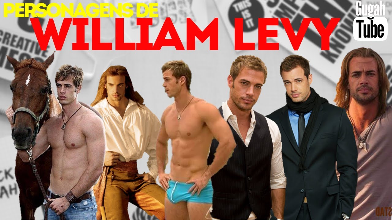 PERSONAGENS de WILLIAM LEVY NAS TELENOVELAS | Todas as Atuações do ATOR [HD]