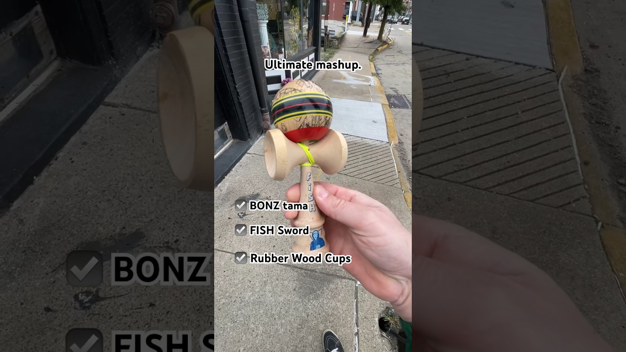 Savage setup 😈 #kendama #pov #mashup