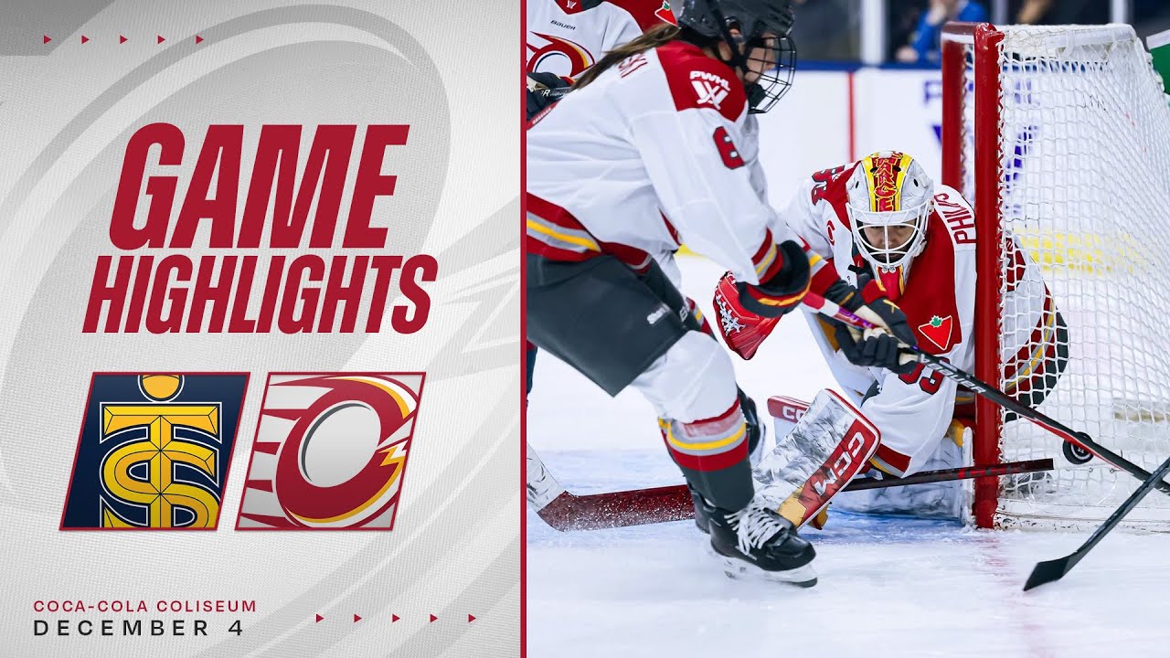 PWHL Highlights | Ottawa Charge at Toronto Sceptres | Dec 4, 2025