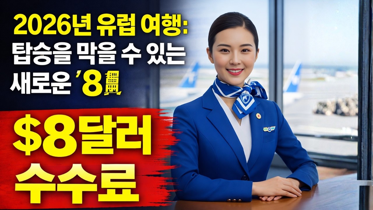 2026년 유럽 여행: 탑승을 막을 수 있는 새로운 