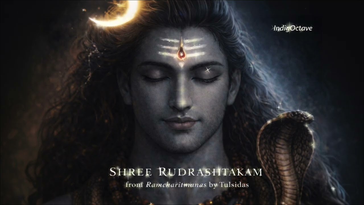 Shree Rudrashtakam -  Tulsidas | Ramcharitmanas | #shiv #indigoctave 