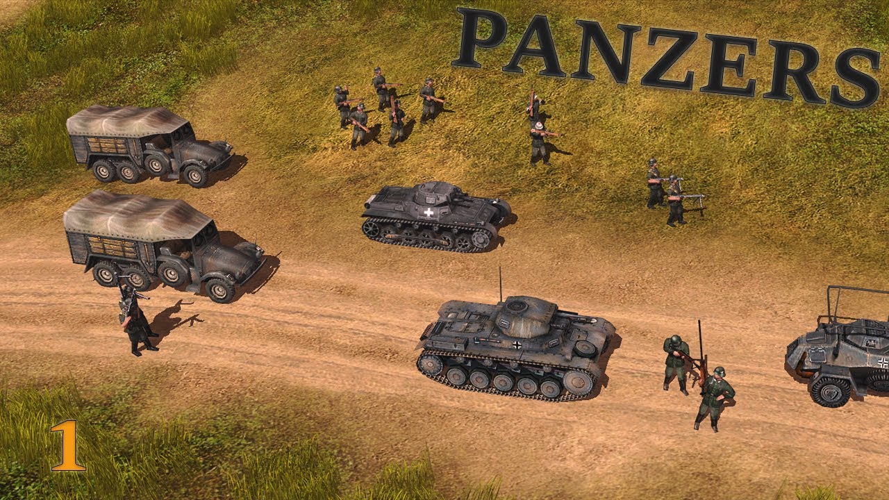 Немецкие ПАЗИКИ в действии. Codename: Panzers &ndash; Phase One Миссия 1 за Германию