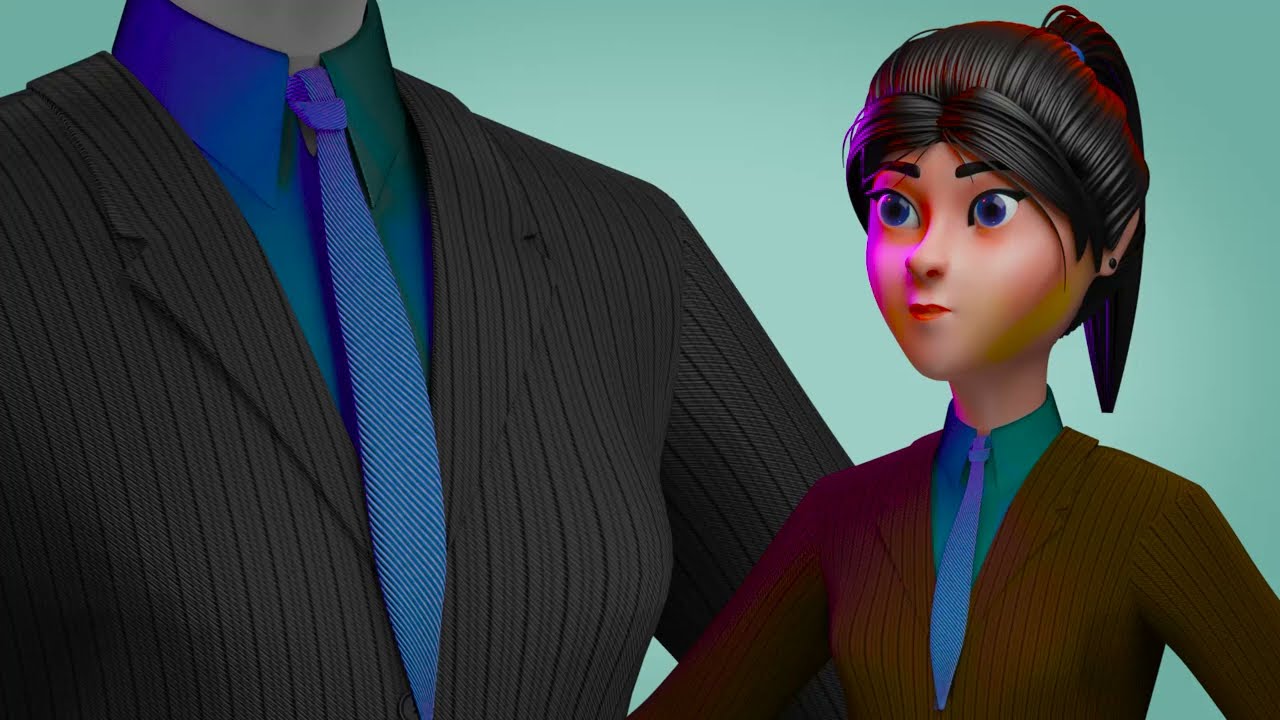 blender 3.1 Create Necktie in 4 minutes