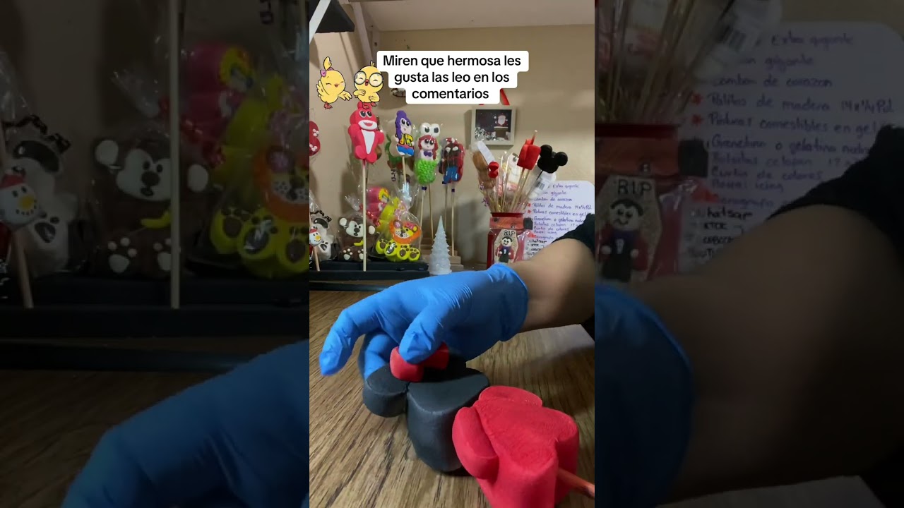 Ven acompáñame a hacer a Minnie #marshmallow #viral #manualidades #minniemouse 
