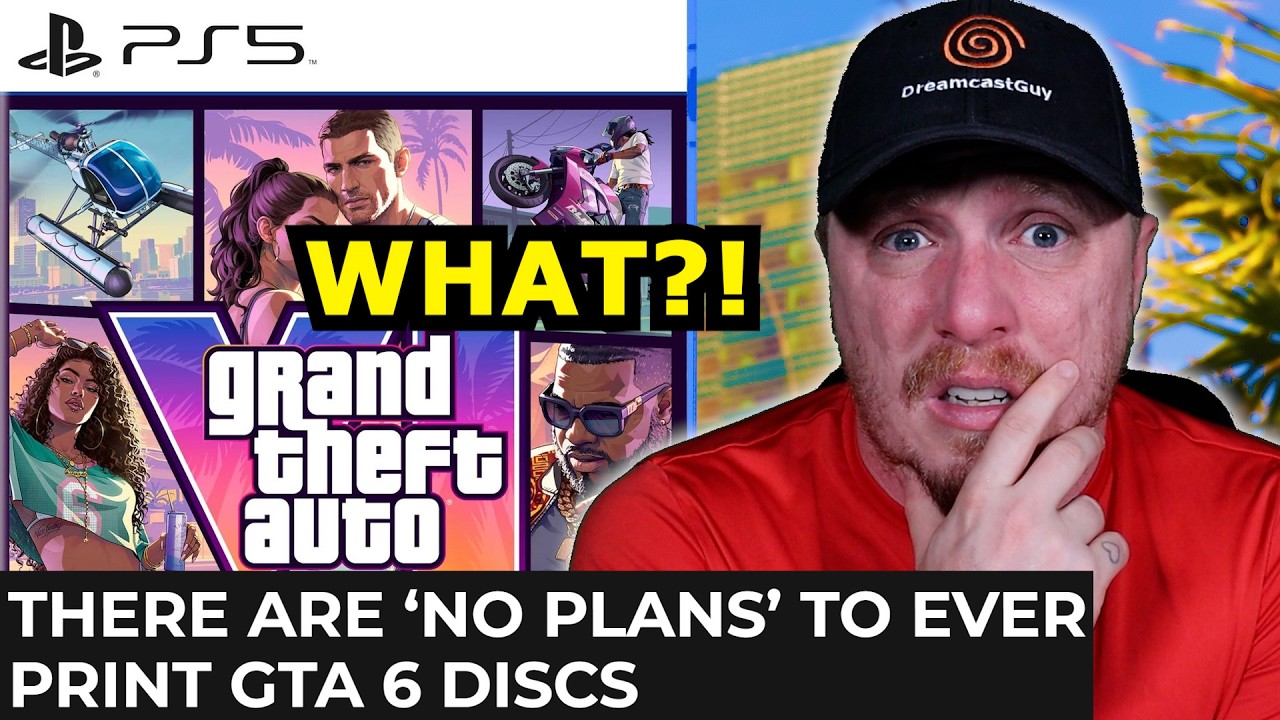 GTA 6 is DIGITAL FOREVER! NEW LEAK says No Physical Disk EVER! $100 RIP OFF!