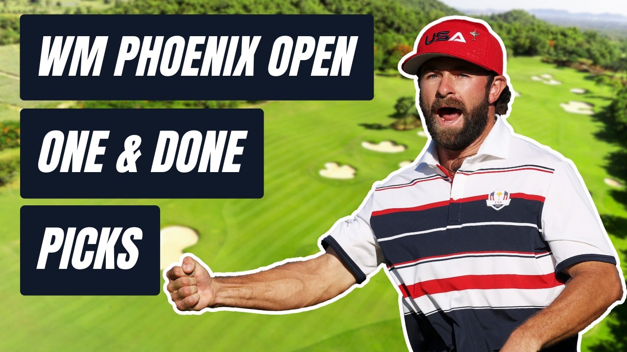 Top WM Phoenix Open Picks for Golf One & Done Pools | Best Plays & Longshot Sleepers