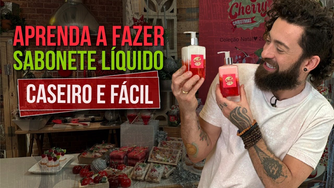 Aprenda a fazer sabonete líquido caseiro e fácil - Peter Paiva