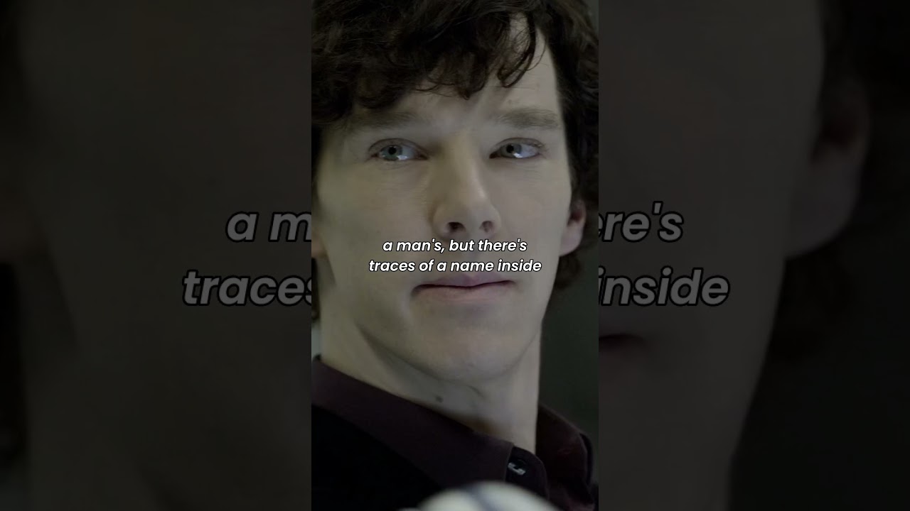Dr Watson is doing some deductions | Sherlock