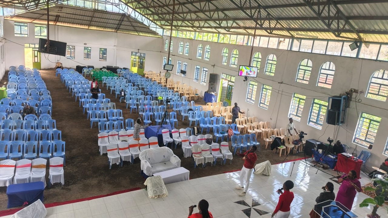 SUNDAY MAIN SERVICE AT JSRC MAUA CHURCH