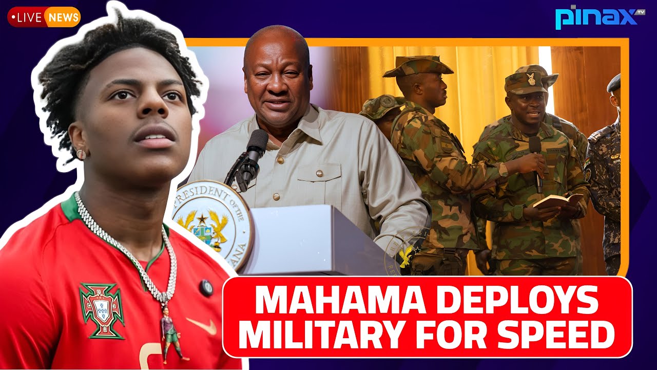 🚨 Military Deployed by Prez Mahama to Independence Square as Speed Storms Ghana, Takes Akufo Name!