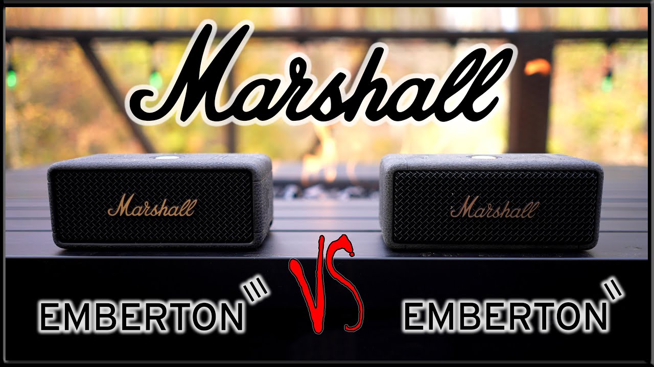 ДЕЙСТВИТЕЛЬНО ЛИ СТАРАЯ ВЕРСИЯ ЛУЧШИЙ ВЫБОР?!?! - Обзор Marshall Emberton 2 VS Emberton 3