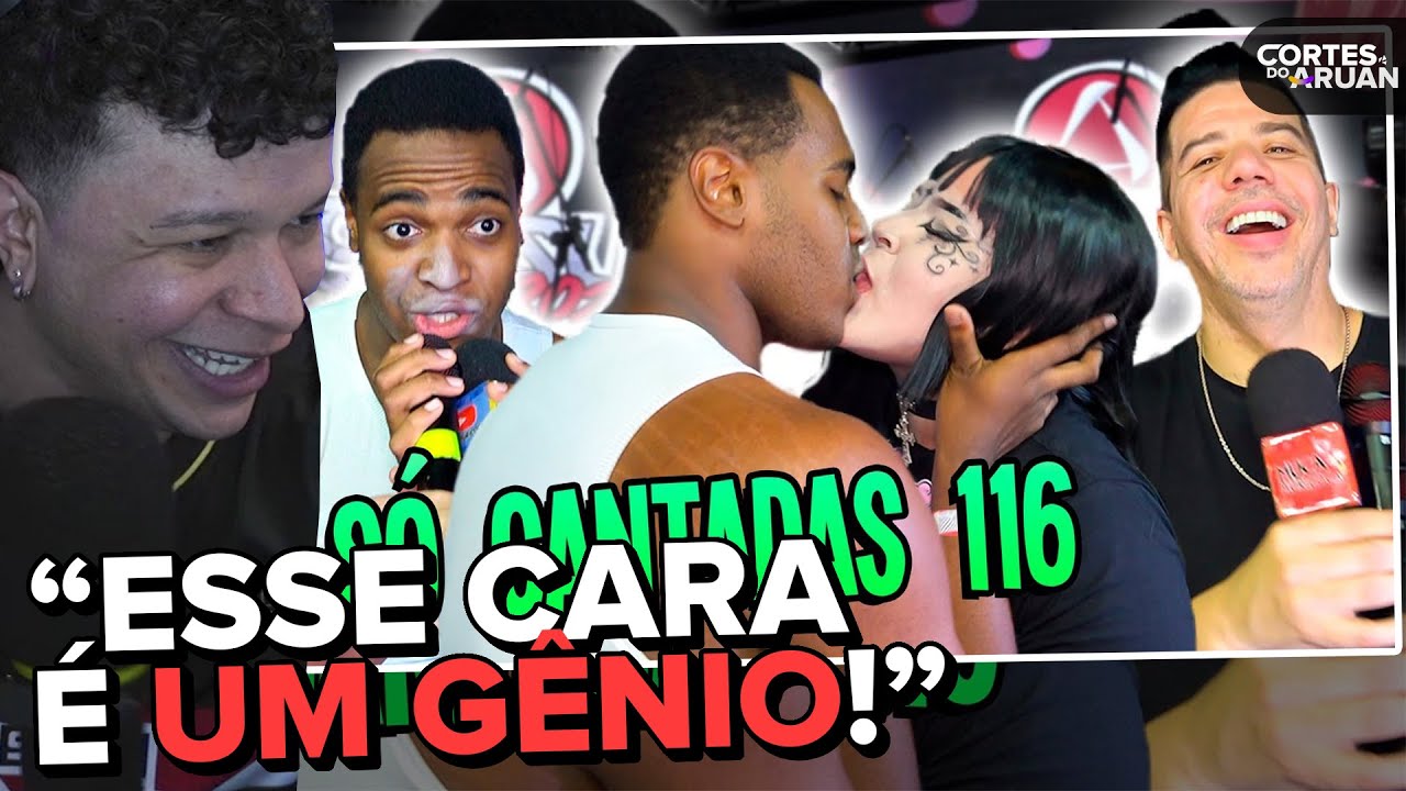 🤣 ELA FALOU QUE GOSTAVA DE PRETO NO CANTADAS ENFADONHAS DO MUCA MURIÇOCA! - Cortes do Aruan