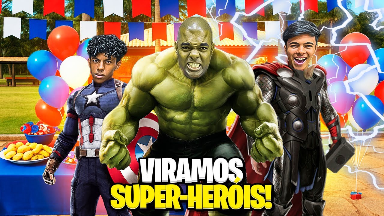 QUAL HERÓI FICOU MAIS LEGAL?? Deixe a nota nos comentários!😃