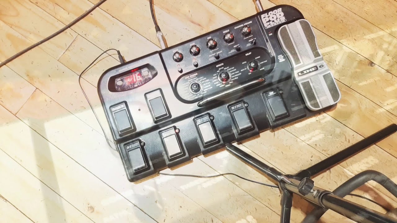 UMBOXING PEDALERA MULTIEFECTOS LINE 6 FLOOR POD PLUS