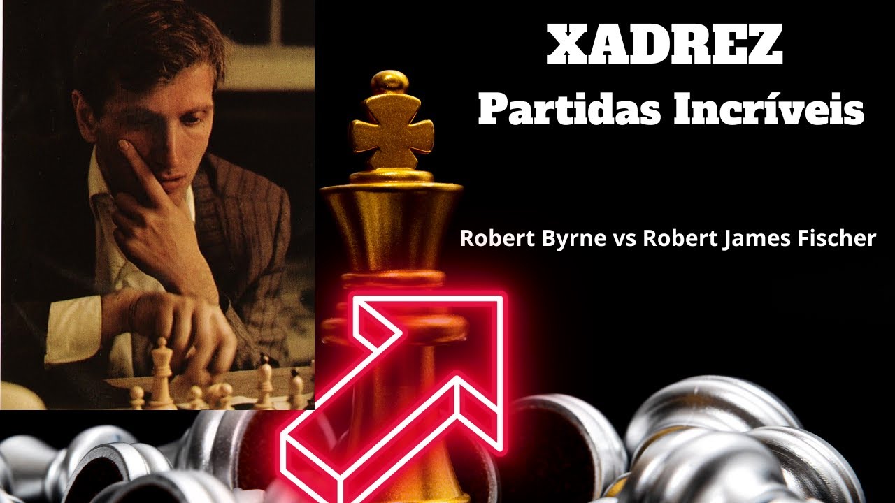 BOBBY FISCHER   Robert Byrne vs Robert James Fischer  #xadrez #chess #bobbyfischer