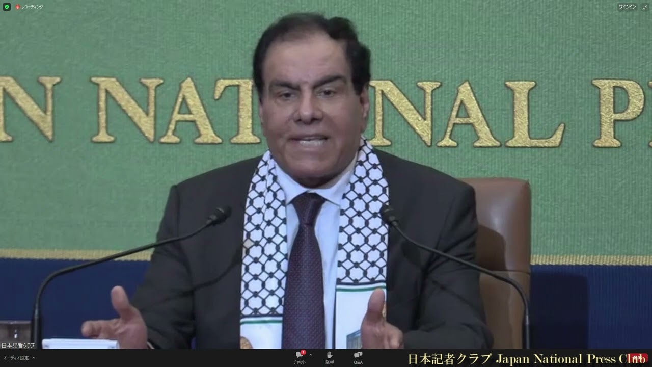 パレスチナ・ガザ地区医師 イゼルディン・アブラエーシュ博士 会見 2024.10.4