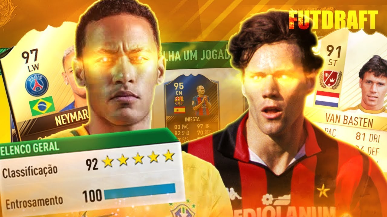 OLHA ISSO WHATALISO E WHATAFUKI DO NEYMAR !!! FIFA 17 FUT DRAFT