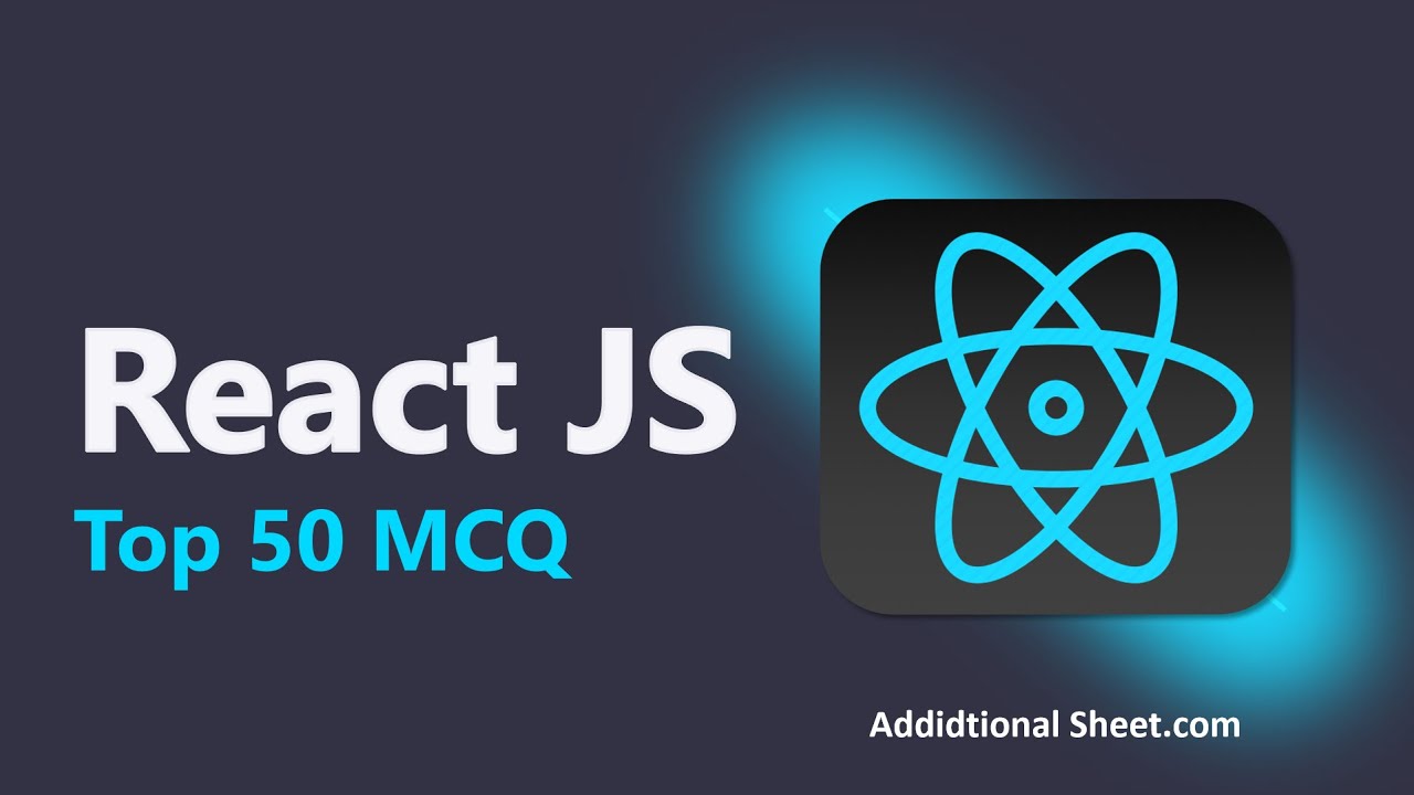 Top 50 ReactJS Multiple Choice Questions | ReactJS Interview Preparation | #mcq #trending