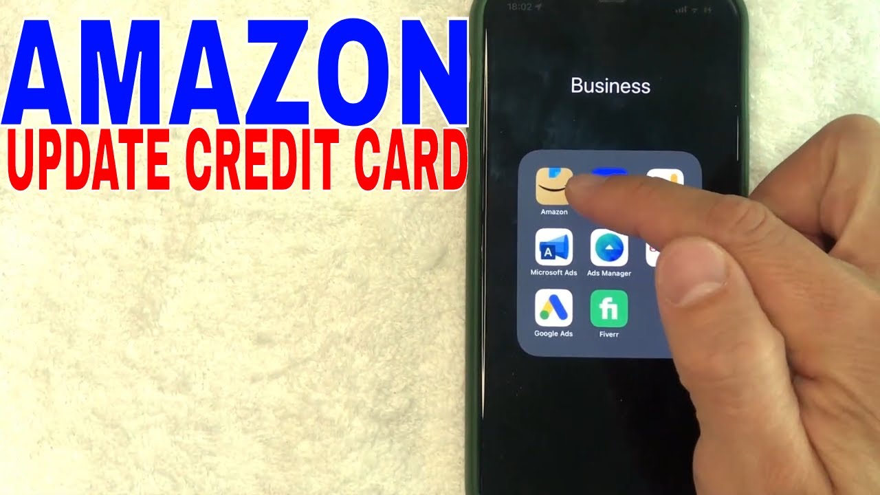 ✅  How To Update Credit Card On Amazon 🔴