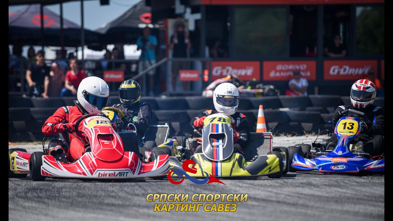 Karting trka SSKS - Jagodina 2 22 jun 2025 Trka 1 KZ 2 shifter kart