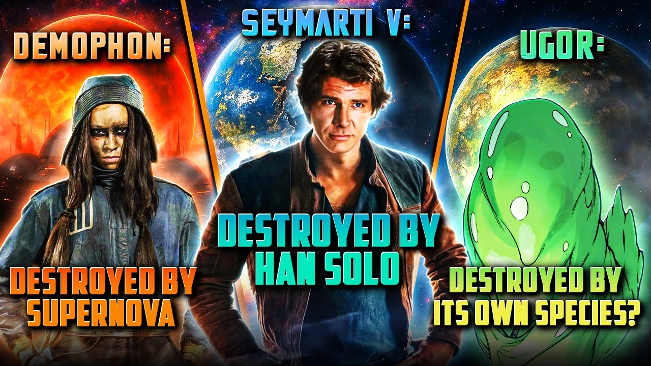 The 100+ Destroyed Planets of the SW Galaxy Explained