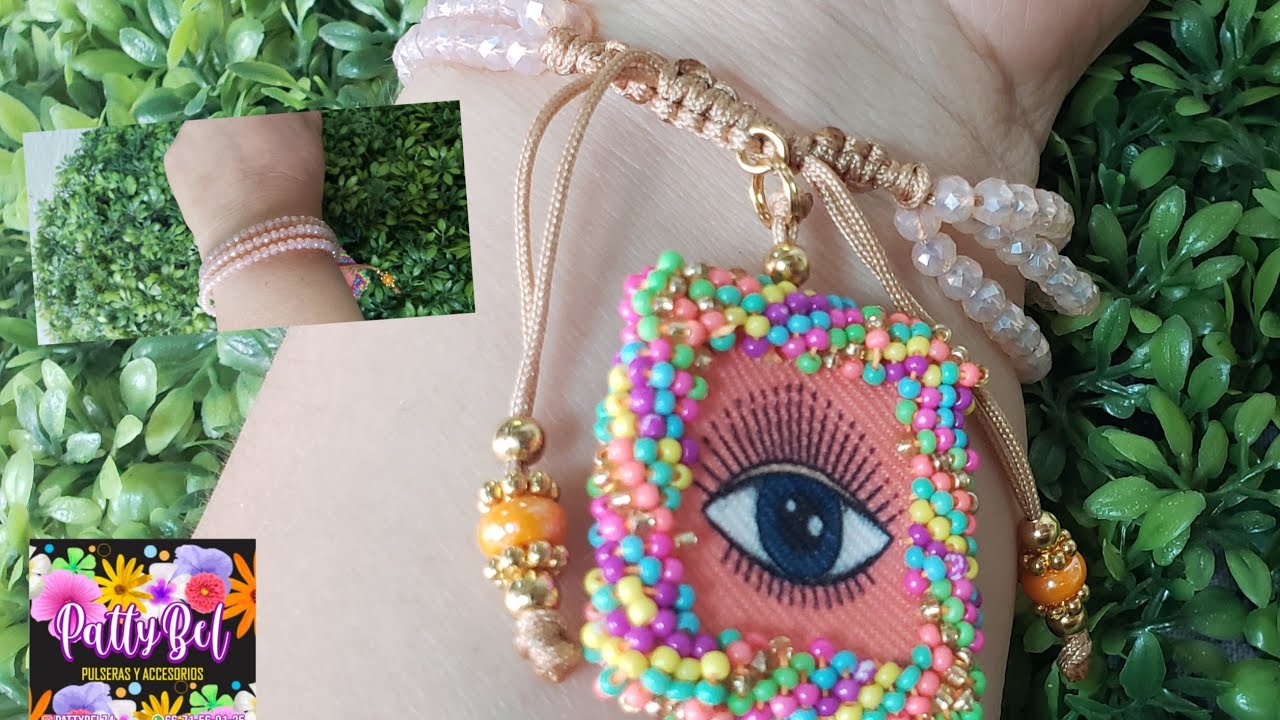 Pulsera Bordada con Chaquira