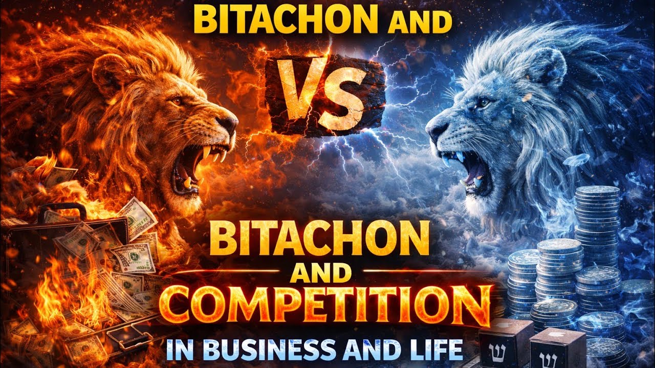 Rabbi Yaron Reuven - Bitachon and Competition in Business and Life