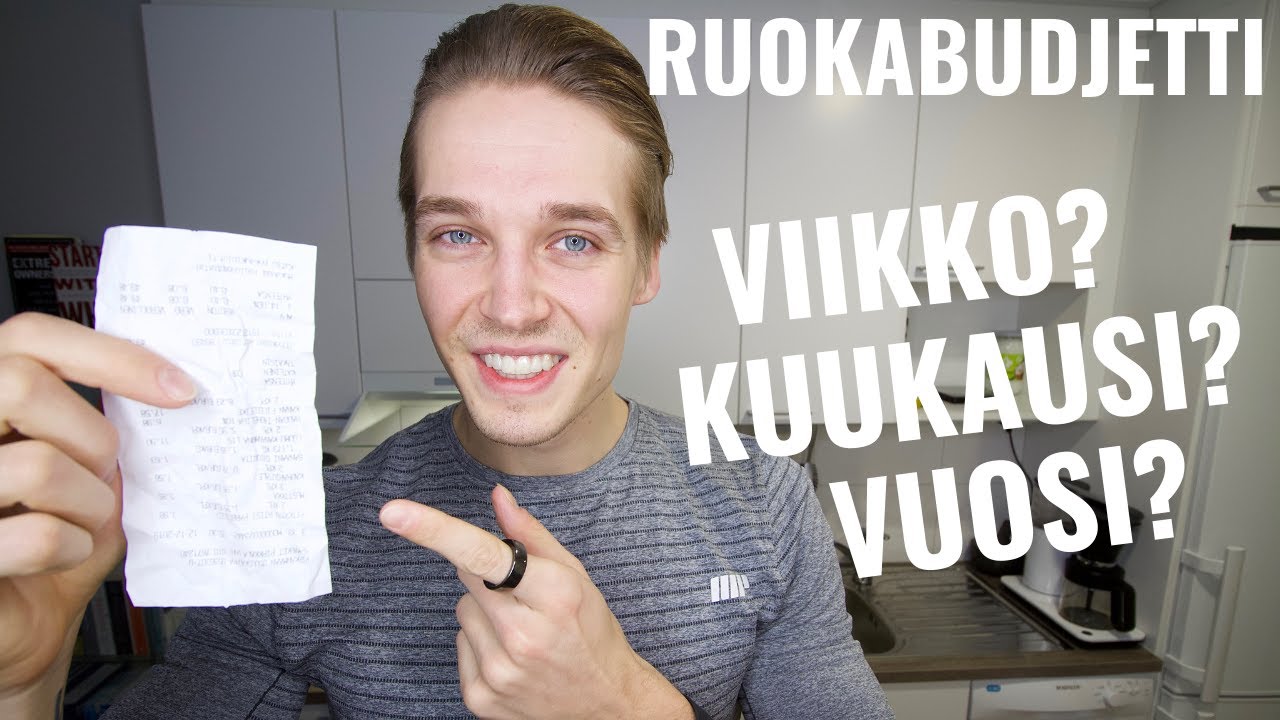 Paljon käytän rahaa ruokaan (RUOKABUDJETTI)
