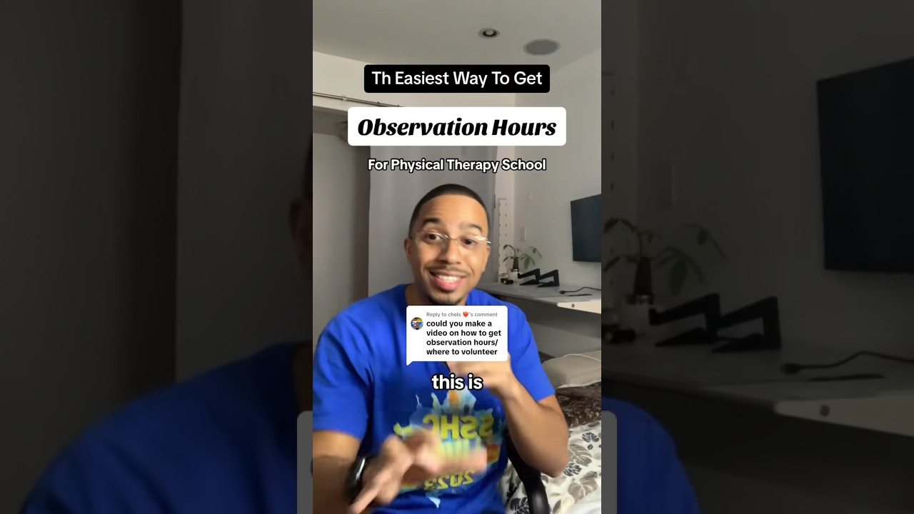The easiest observation hour hack. Full video on TT #physicaltherapy #physicaltherapyschool