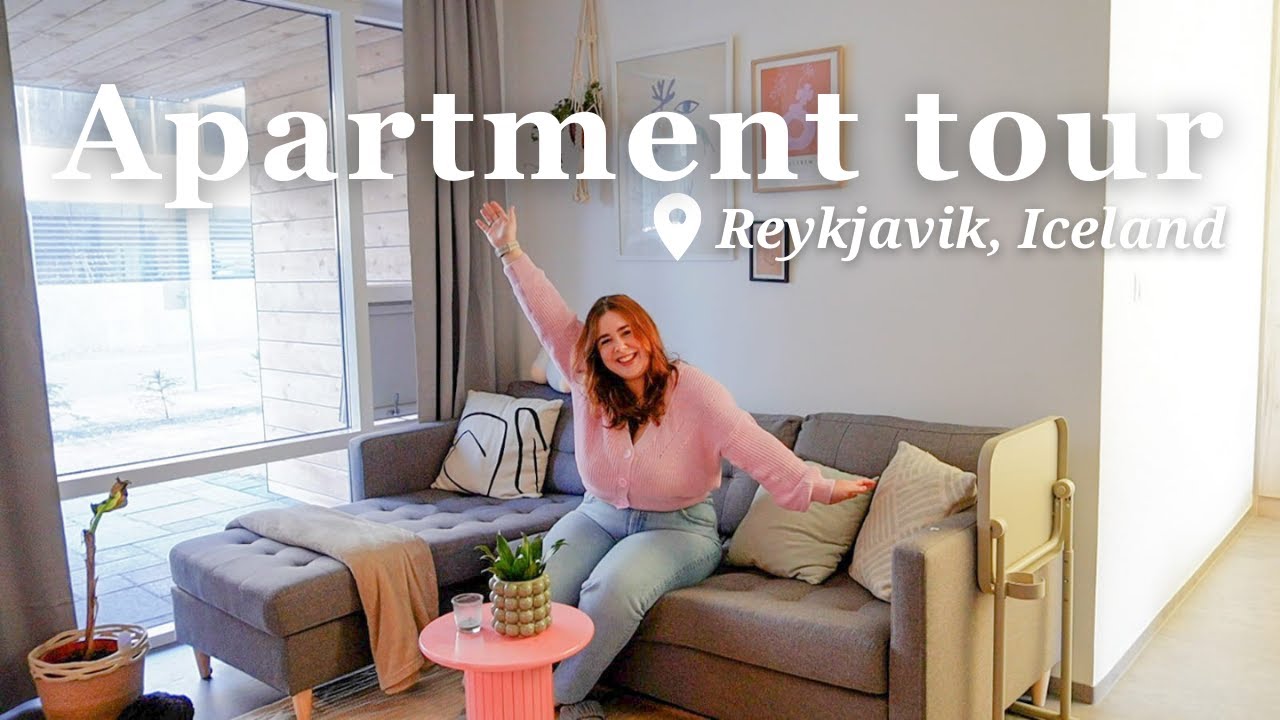 ICELAND APARTMENT TOUR: My Small 1 Bedroom Apartment | 42 sqm in Reykjavik, Iceland