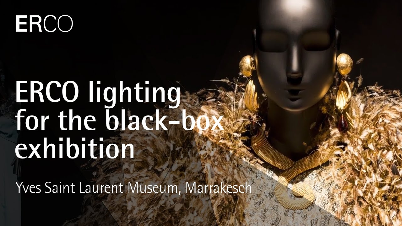 The Yves Saint Laurent Museum in Marrakesh with ERCO lighting tools