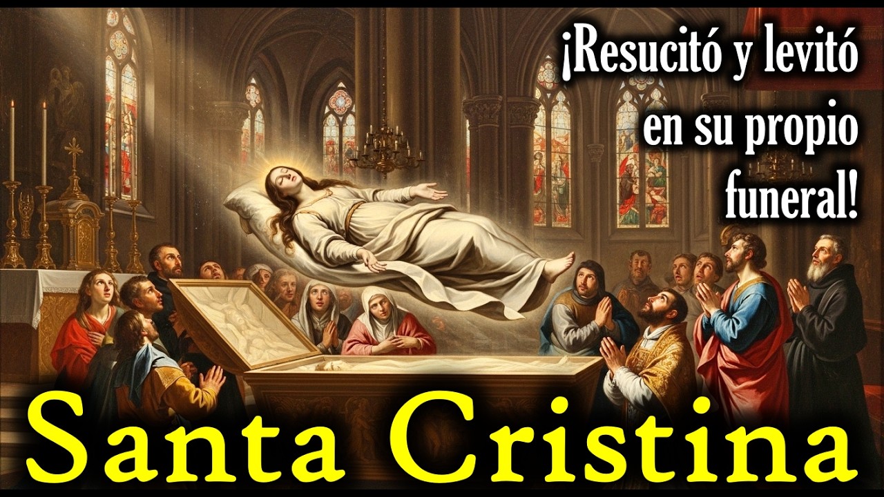 Santa Cristina: La Santa MÁS RARA de la historia: voló, levitó y sobrevivió al fuego.