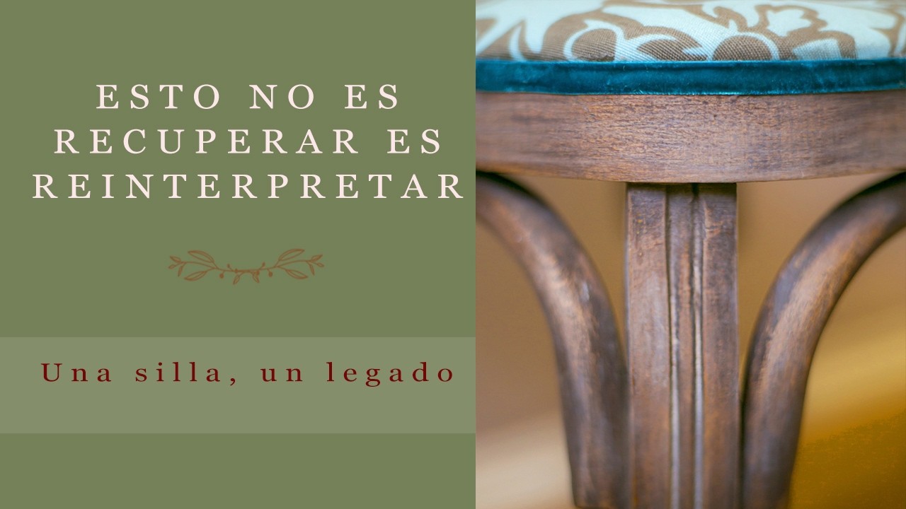 ✅​ [CÓMO] aprender a PINTAR y TAPIZAR una silla de madera PASO A PASO