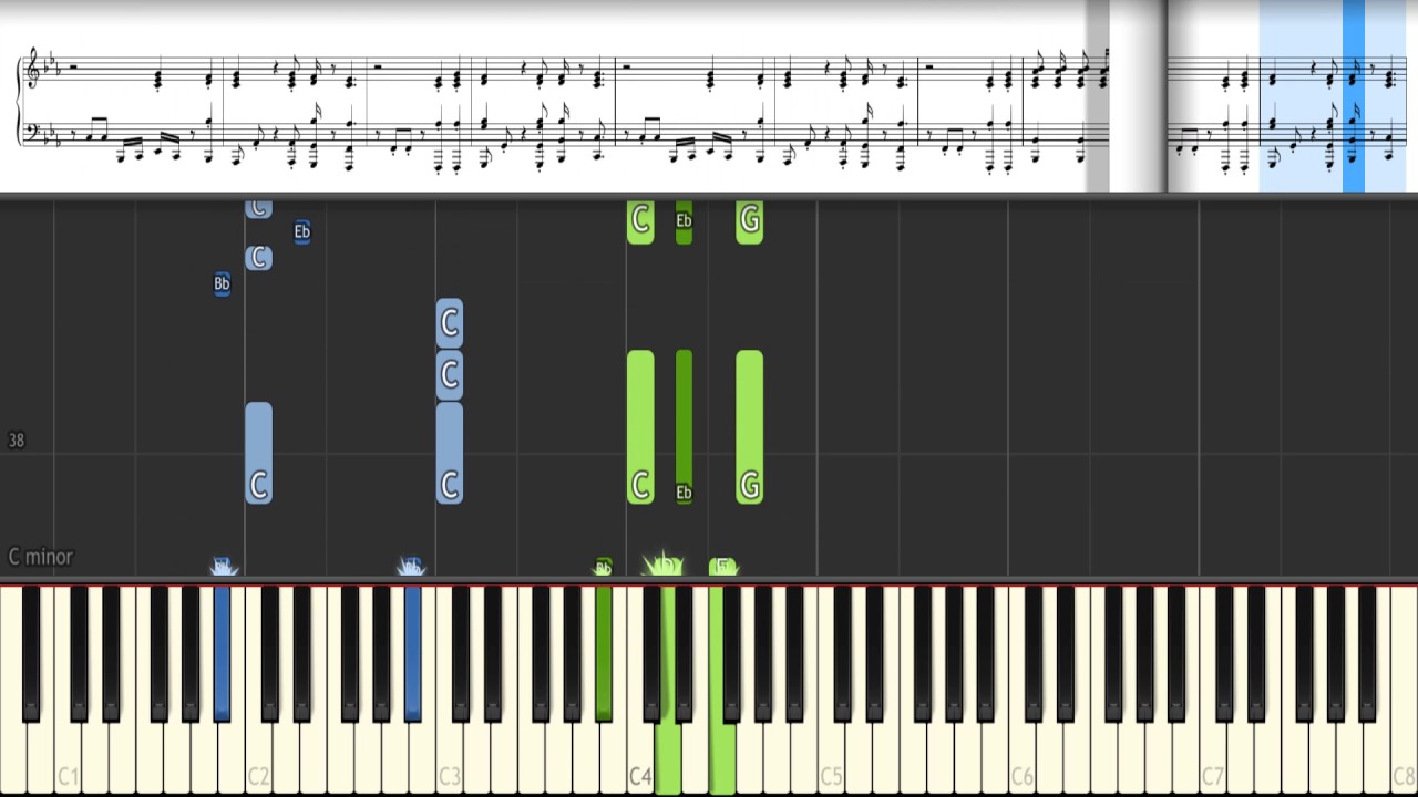 Treasure - Bruno Mars (Piano Accompaniment & Tutorial)