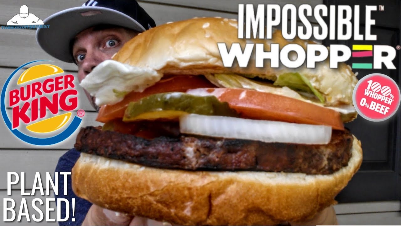 Burger King&reg; Impossible Whopper&reg; Review! | Plant Based!