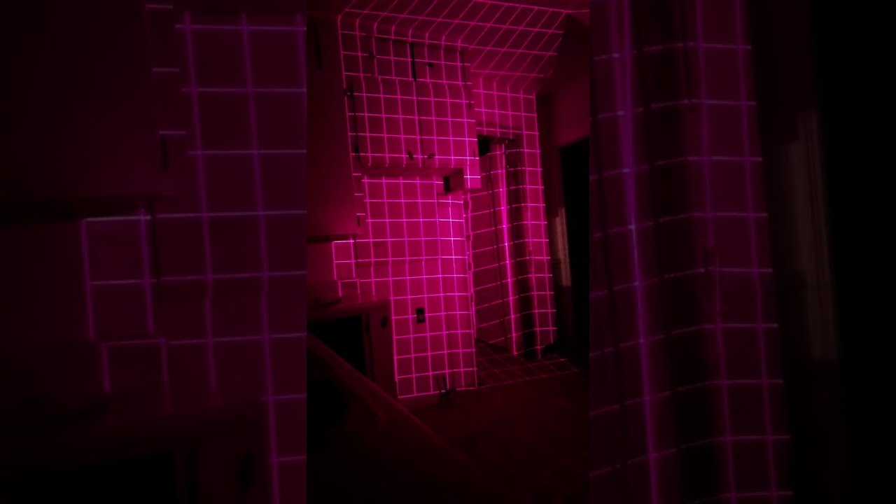 Ghost Hunting with laser grid 