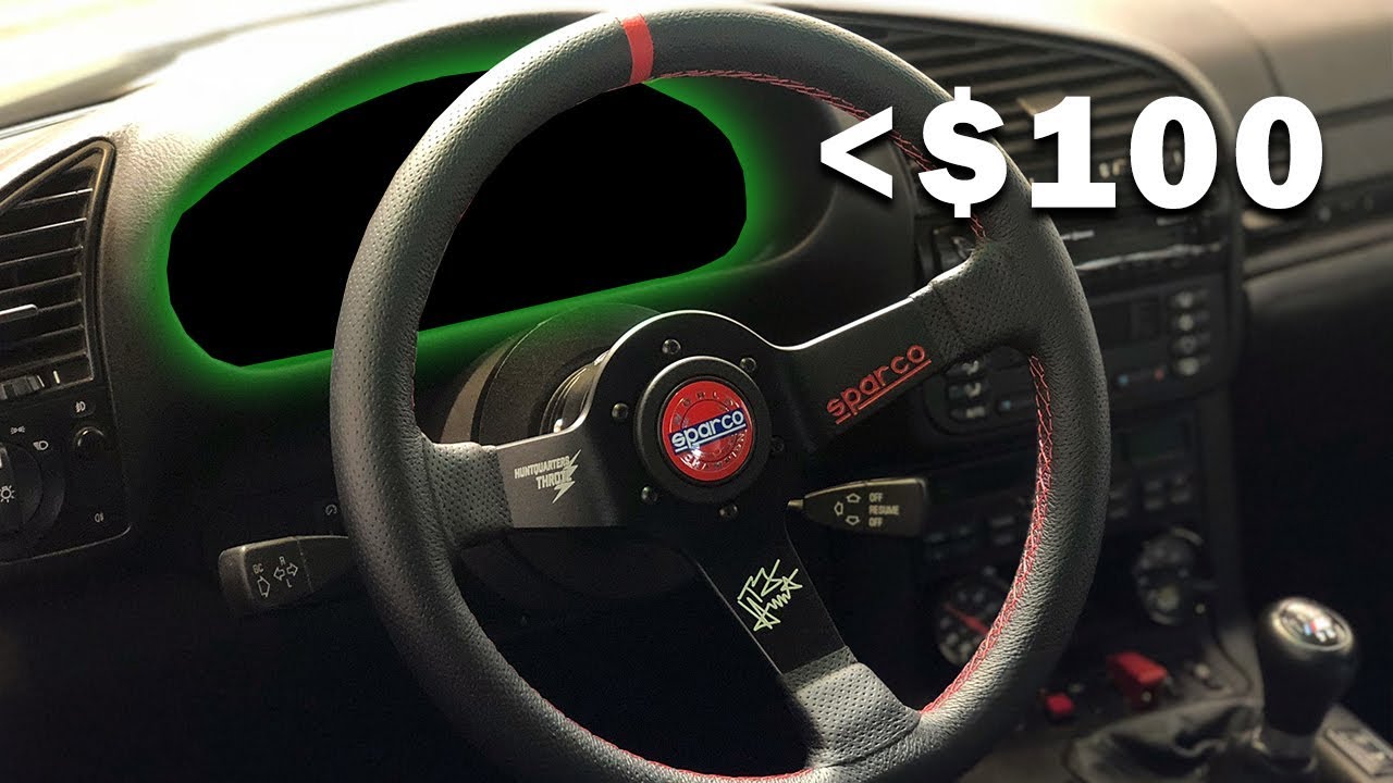 THE BEST E36 INTERIOR MOD FOR UNDER $100!