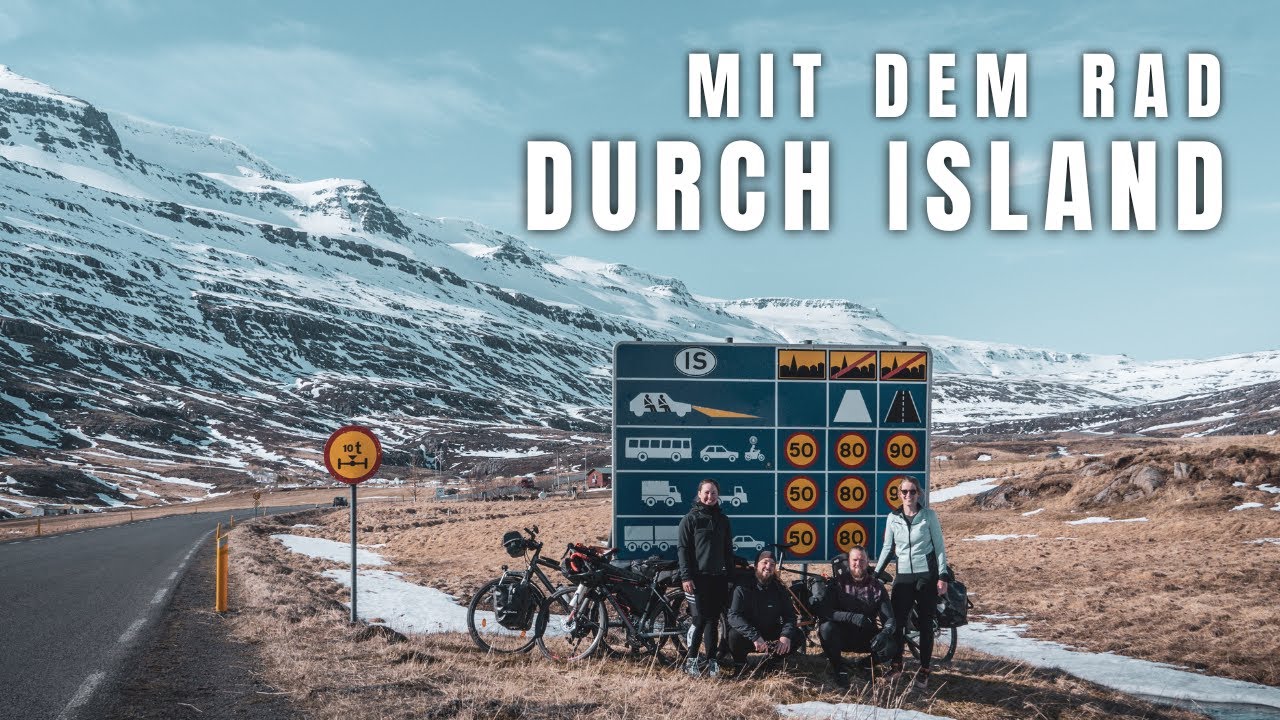Wir sind mit dem Fahrrad einmal um Island gefahren | 1400 KM Bikepacking Film