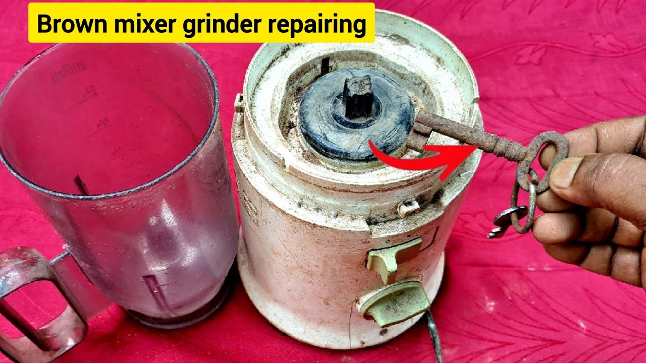 brown mixer grinder repairing | old model German mixer grinder |
