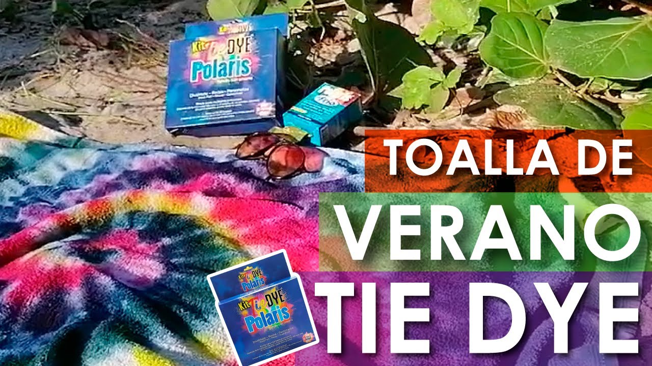 🏖️ TOALLA DE VERANO TIE DYE 🏖️