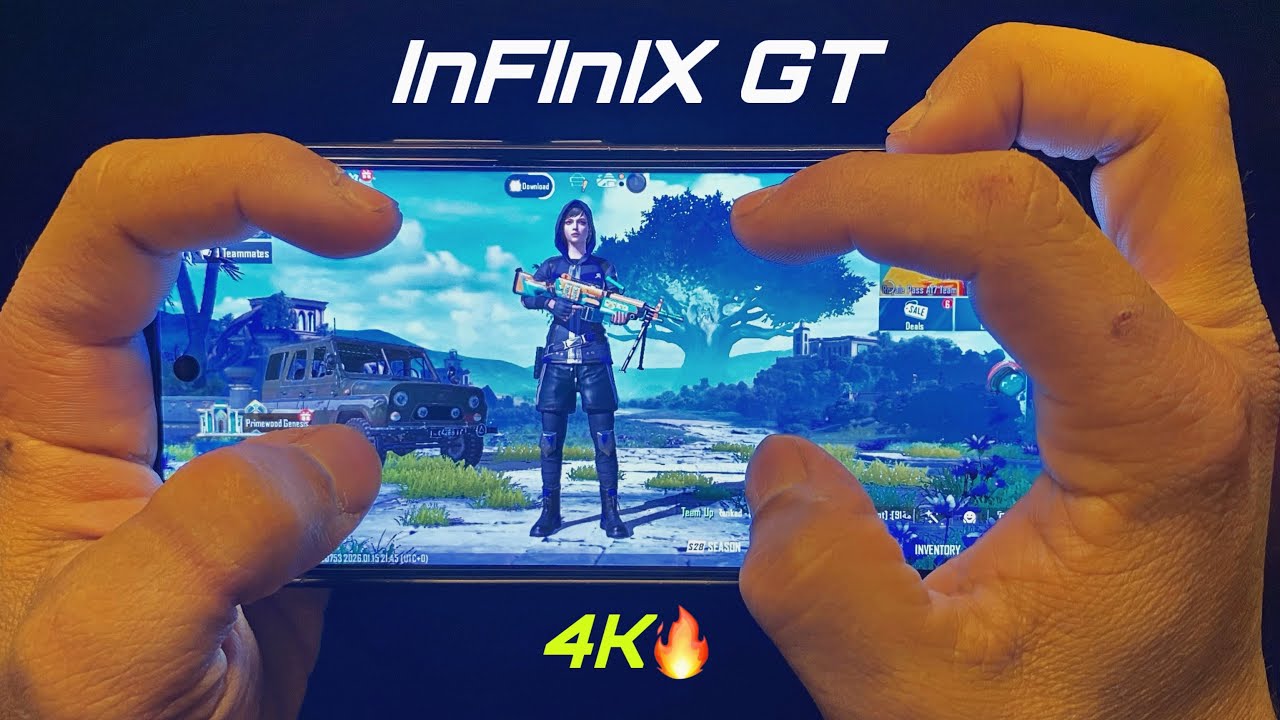 infinix Gt 30 pro Handcam in 2026 🔥/super Smooth +UItra Extreme PUBG Test😍/ And.16 Livik Gameplay!