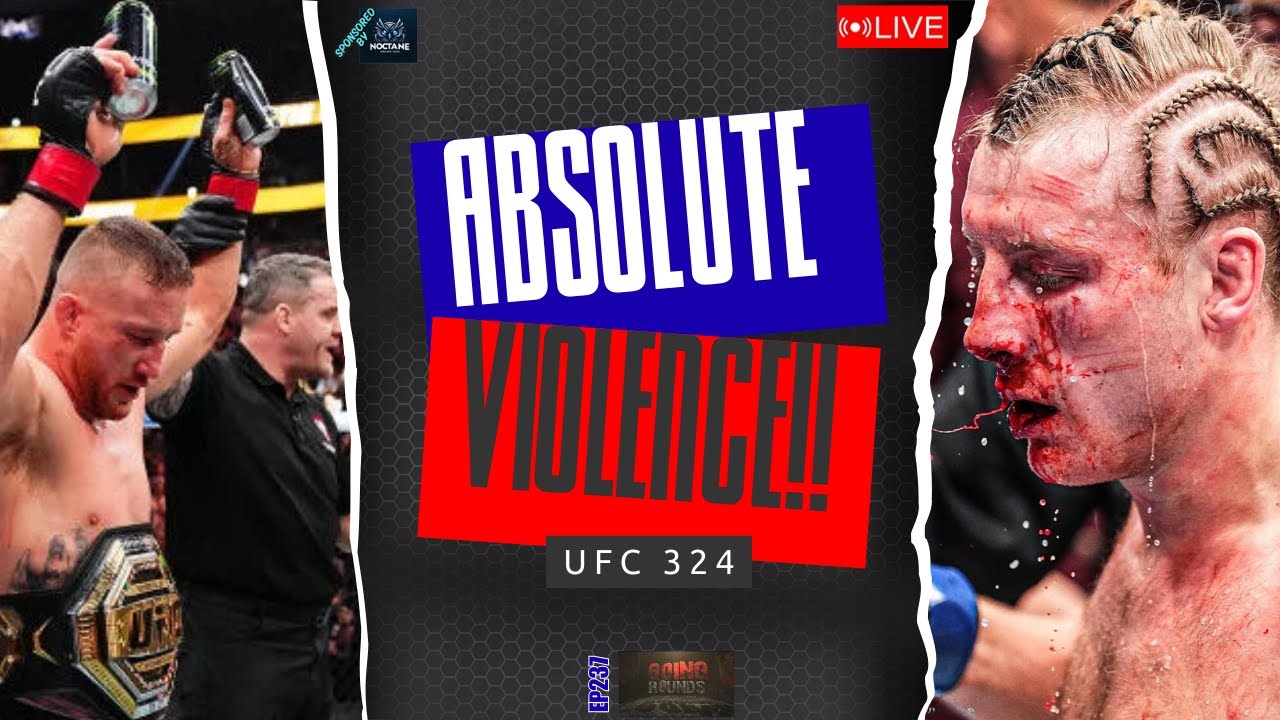 EP237 Gaethje vs Pimblett Was PURE VIOLENCE‼️| UFC 324 Was a Total Roller Coaster